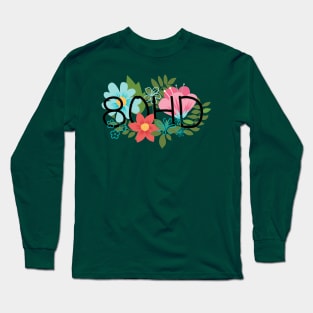 80HD Floral Long Sleeve T-Shirt